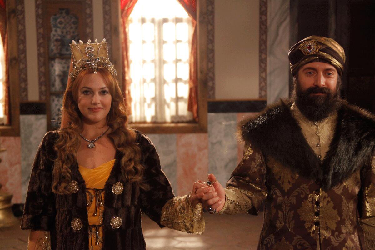 Кадр из сериала «Великолепный век»