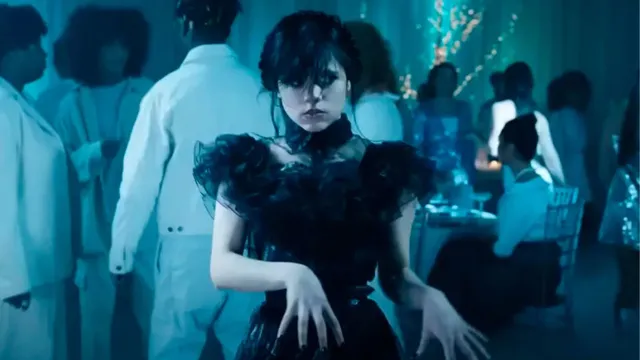 Кадр из сериала «Уэнсдей»
