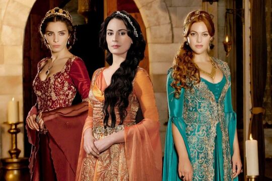 Кадр из сериала «Великолепный век»