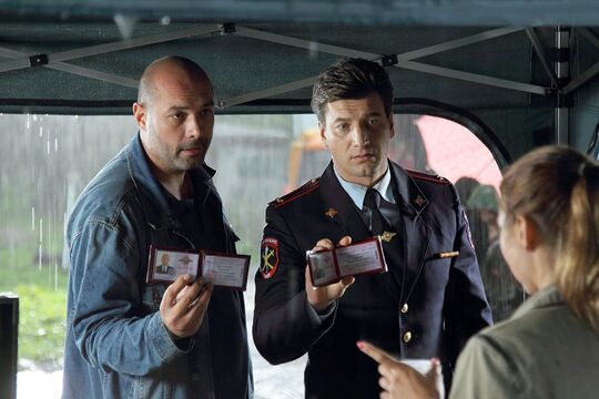 Кадр из сериала «Ментовские войны»