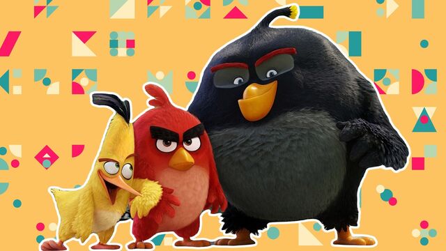 Кадр из мультфильма «Angry Birds в кино»