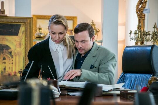 Кадр из сериала «Московский роман»