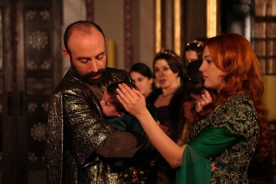 Кадр из сериала «Великолепный век»
