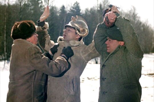 Кадр из фильма «Джентльмены удачи» 