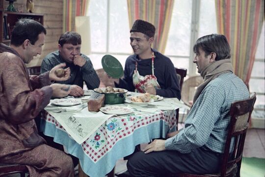 Кадр из фильма «Джентльмены удачи» 